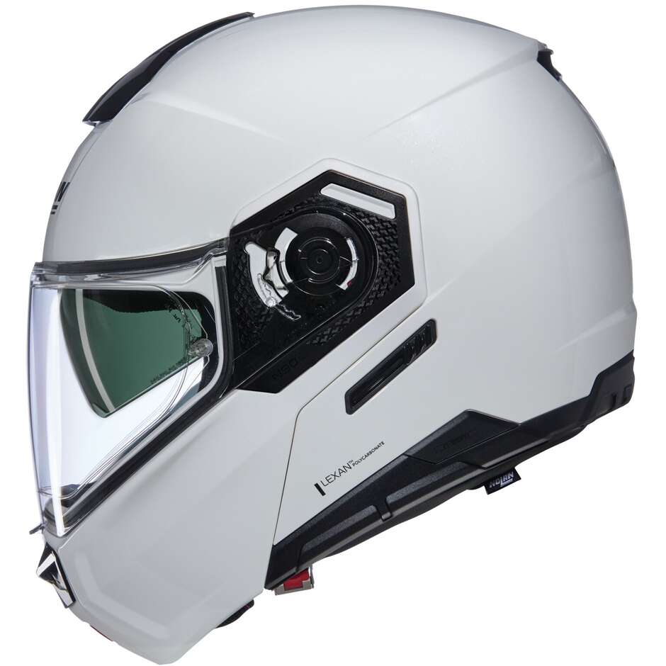 Nolan N90-3 06 CLASSIC 305 White Metal Modular Motorcycle Helmet