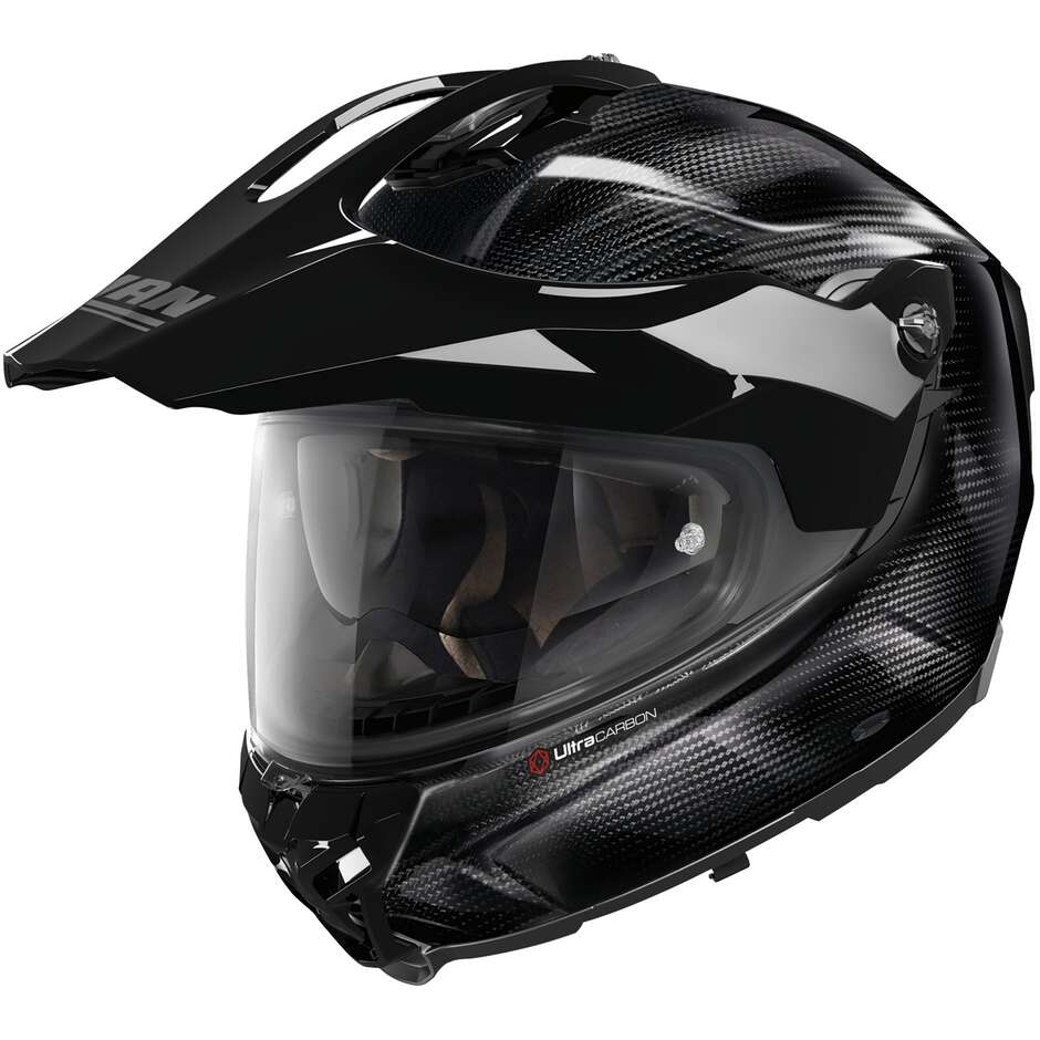 Nolan X-552 ULTRA PURE N-COM 101 Glossy Adventure Full-Face Motorcycle Helmet