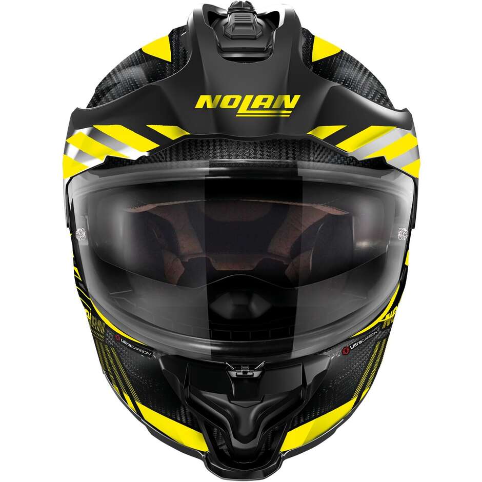 Nolan X-552 ULTRA WINGSUIT 026 Yellow Black Matt Adventure Full Face Motorcycle Helmet