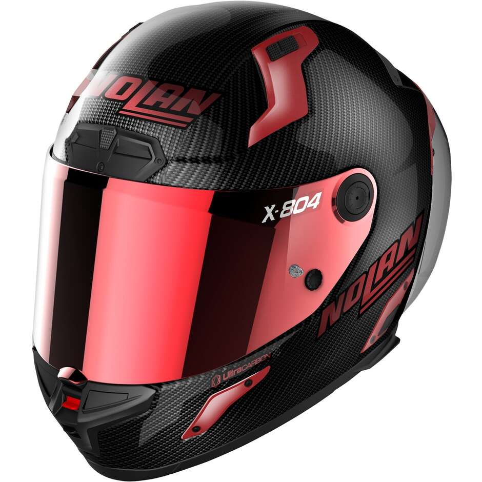 Nolan X-804 RS UC IRIDIUM EDITION 005 Integral Motorcycle Helmet Red