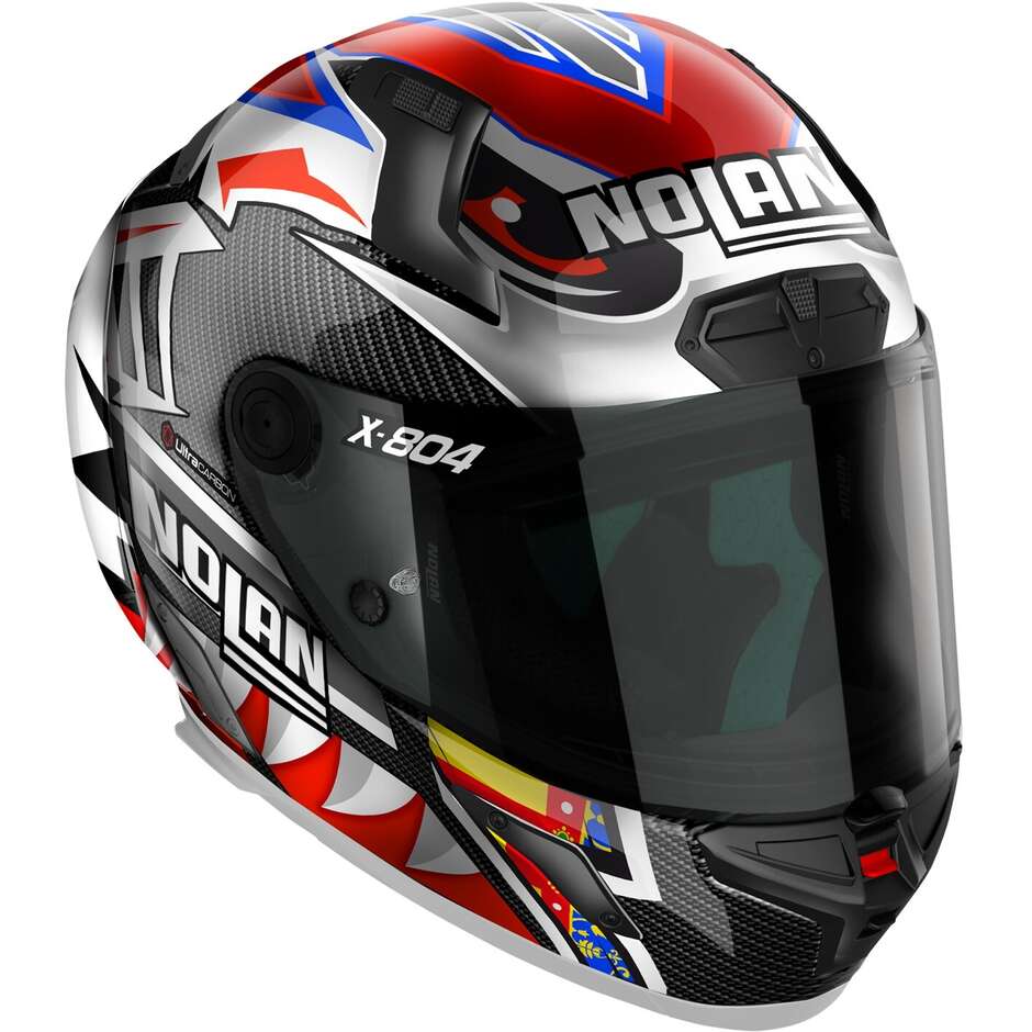 Nolan X-804 RS UC REPLICA LECUONA 028 Integral Motorcycle Helmet