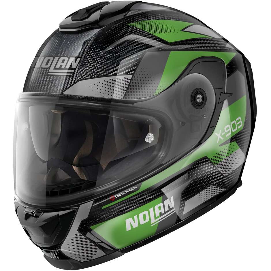 Nolan X-903 UC HIGHSPEED 079 Integral Motorcycle Helmet Anthracite Green