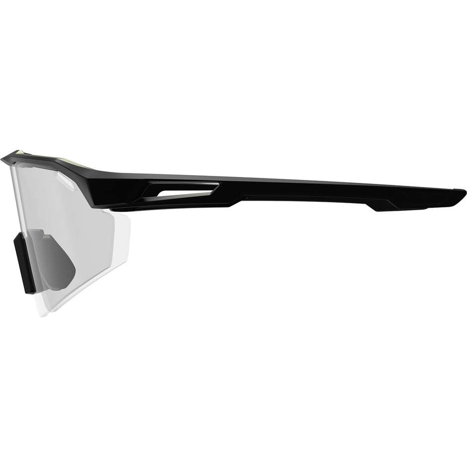 Occhiali da sole Leatt SpeedViz Lite Fotocromatico Medium-Large Nero (Trasparente Fotocromatico 25-90%)