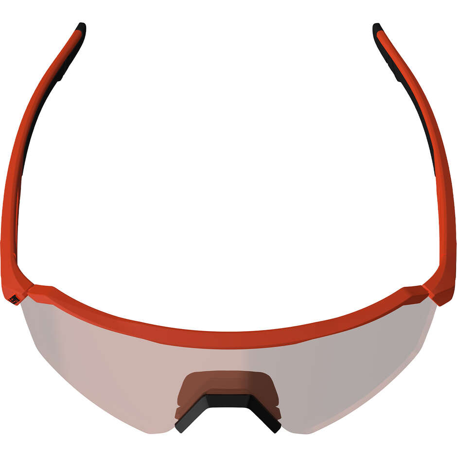 Occhiali Leatt RideViz Lite Arancione Iriz Small Arancio Satinato (Argento 30%)