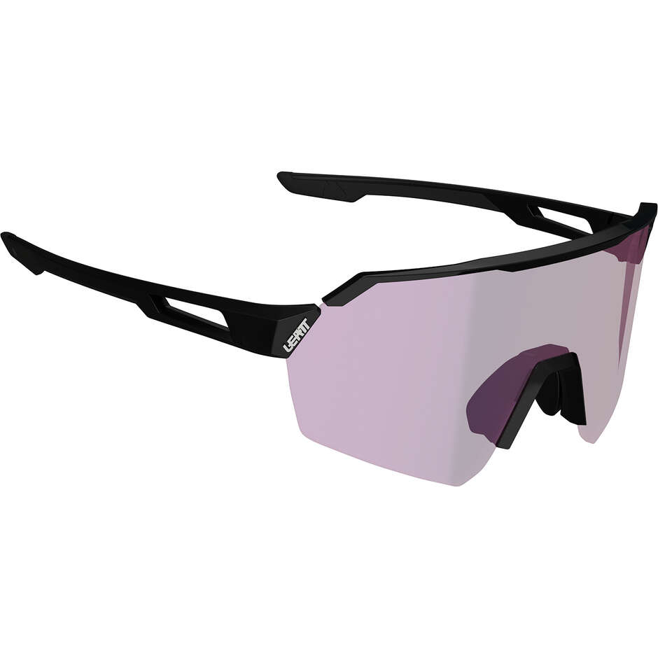 Occhiali Leatt RideViz Lite Iriz Cryztal Small Nero Satinato (Viola 30%)