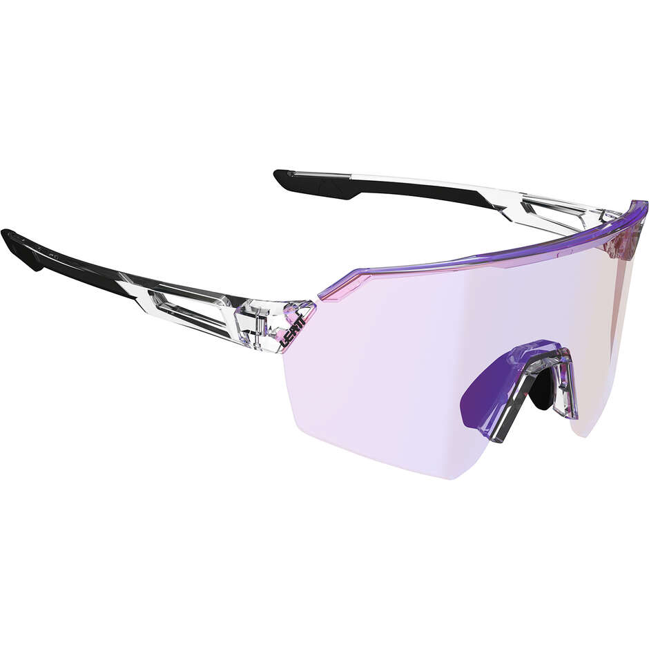 Occhiali Leatt RideViz Lite Iriz Cryztal Small Trasparente (Fuchsia 22%)