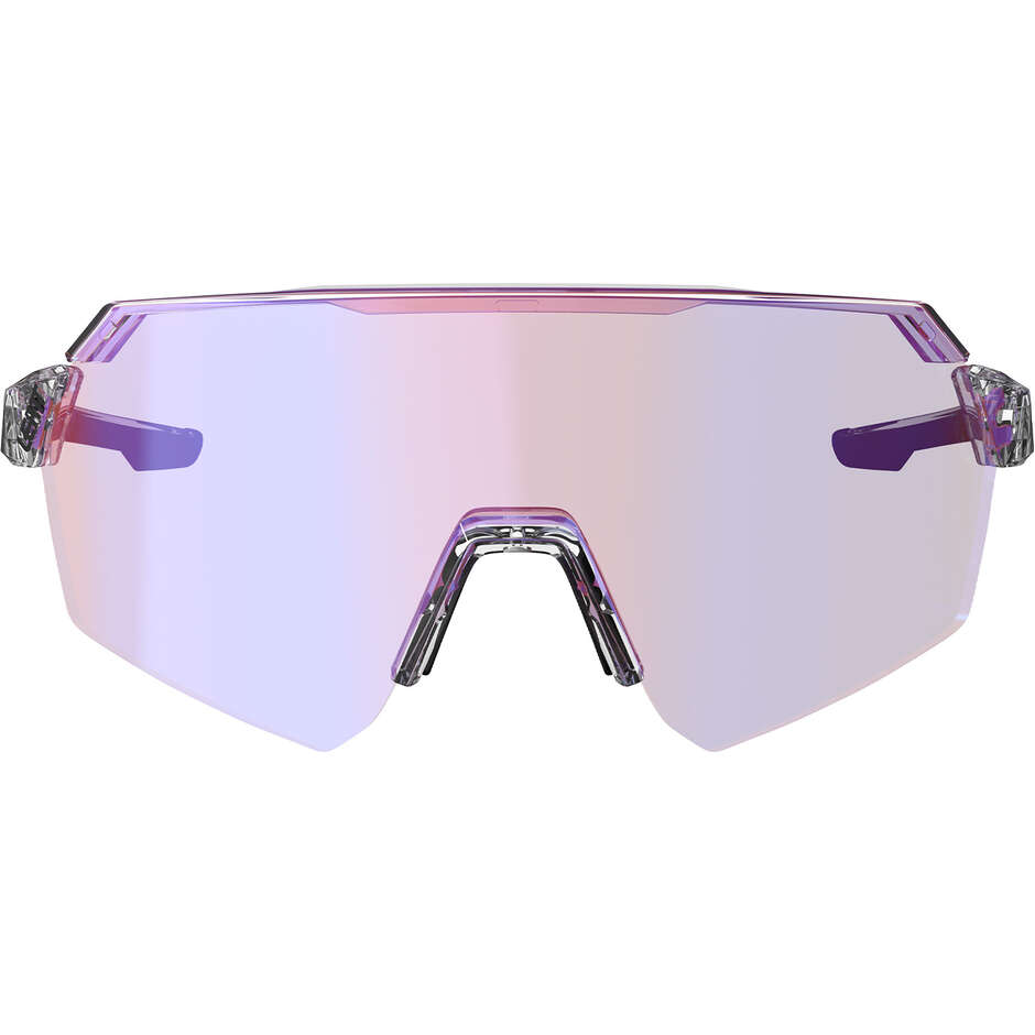 Occhiali Leatt RideViz Lite Iriz Cryztal Small Trasparente (Fuchsia 22%)