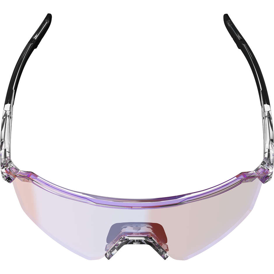 Occhiali Leatt RideViz Lite Iriz Cryztal Small Trasparente (Fuchsia 22%)