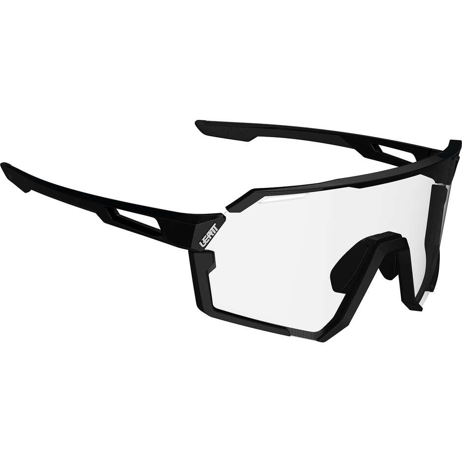 Occhiali Leatt RideViz Pro Fotocromatico Large Nero Satinato (Trasparente Fotocromatico 25-90%)