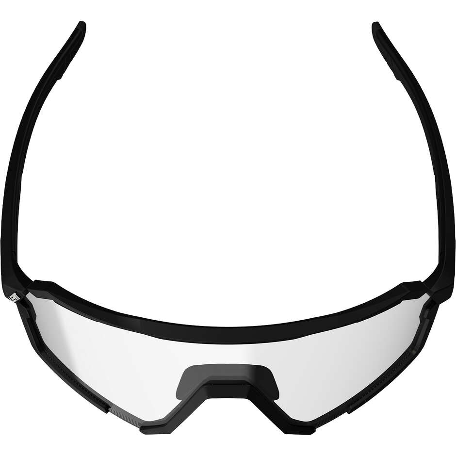 Occhiali Leatt RideViz Pro Fotocromatico Large Nero Satinato (Trasparente Fotocromatico 25-90%)