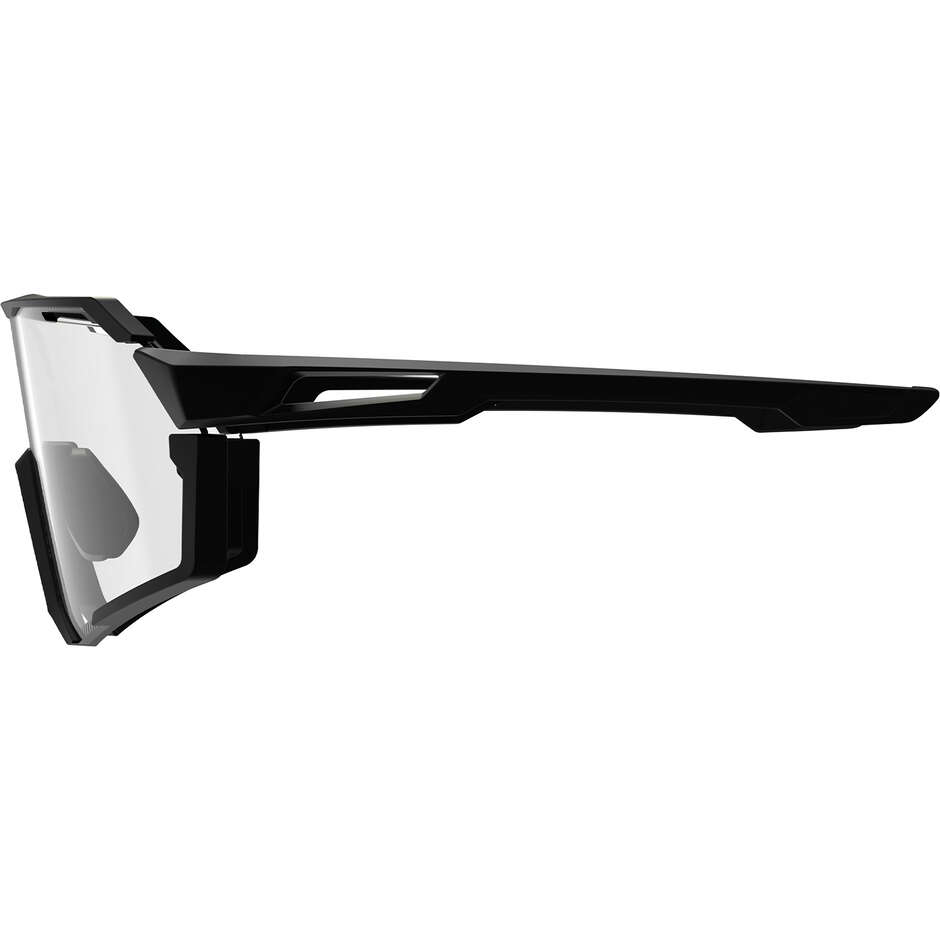 Occhiali Leatt RideViz Pro Fotocromatico Large Nero Satinato (Trasparente Fotocromatico 25-90%)