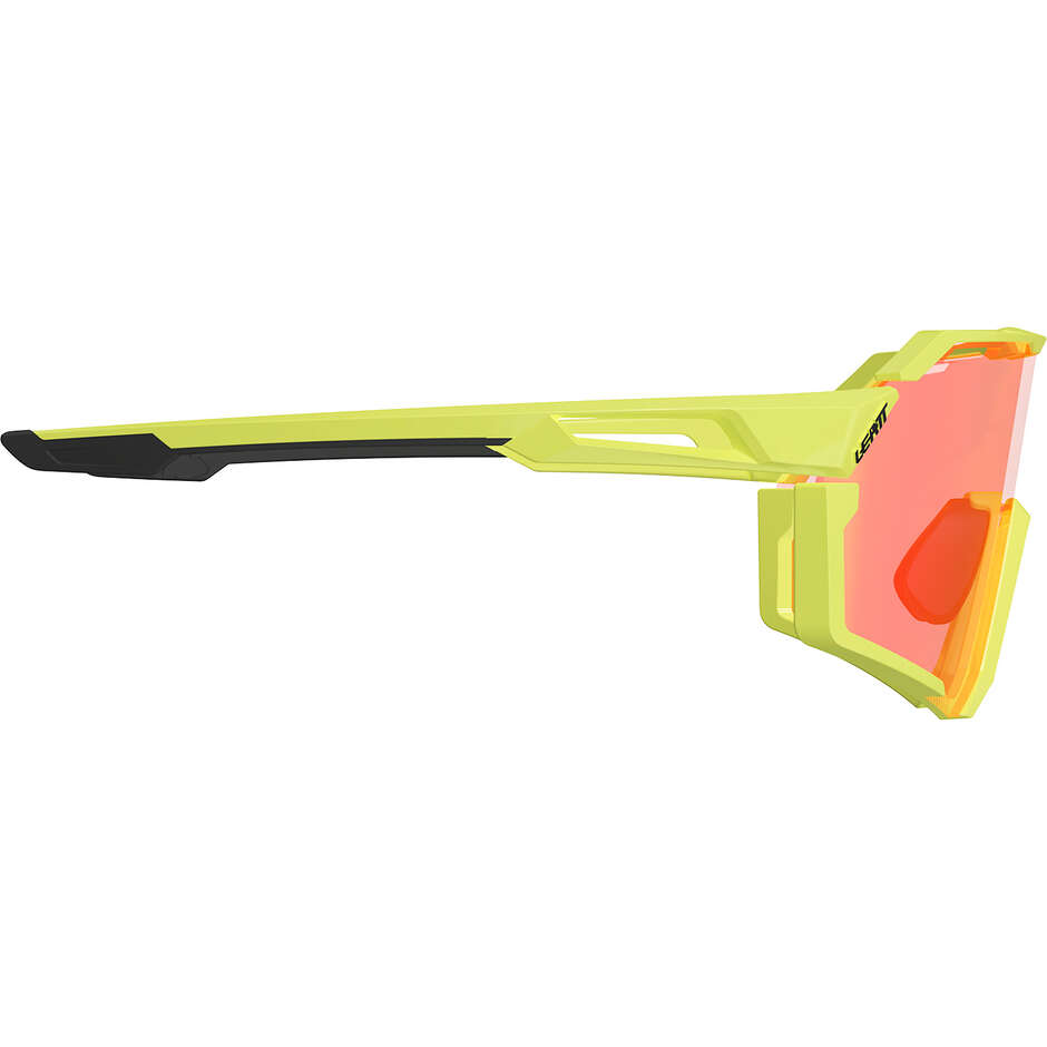 Occhiali Leatt RideViz Pro Iriz Cryztal Small Giallo Neon (Rosso 13%)
