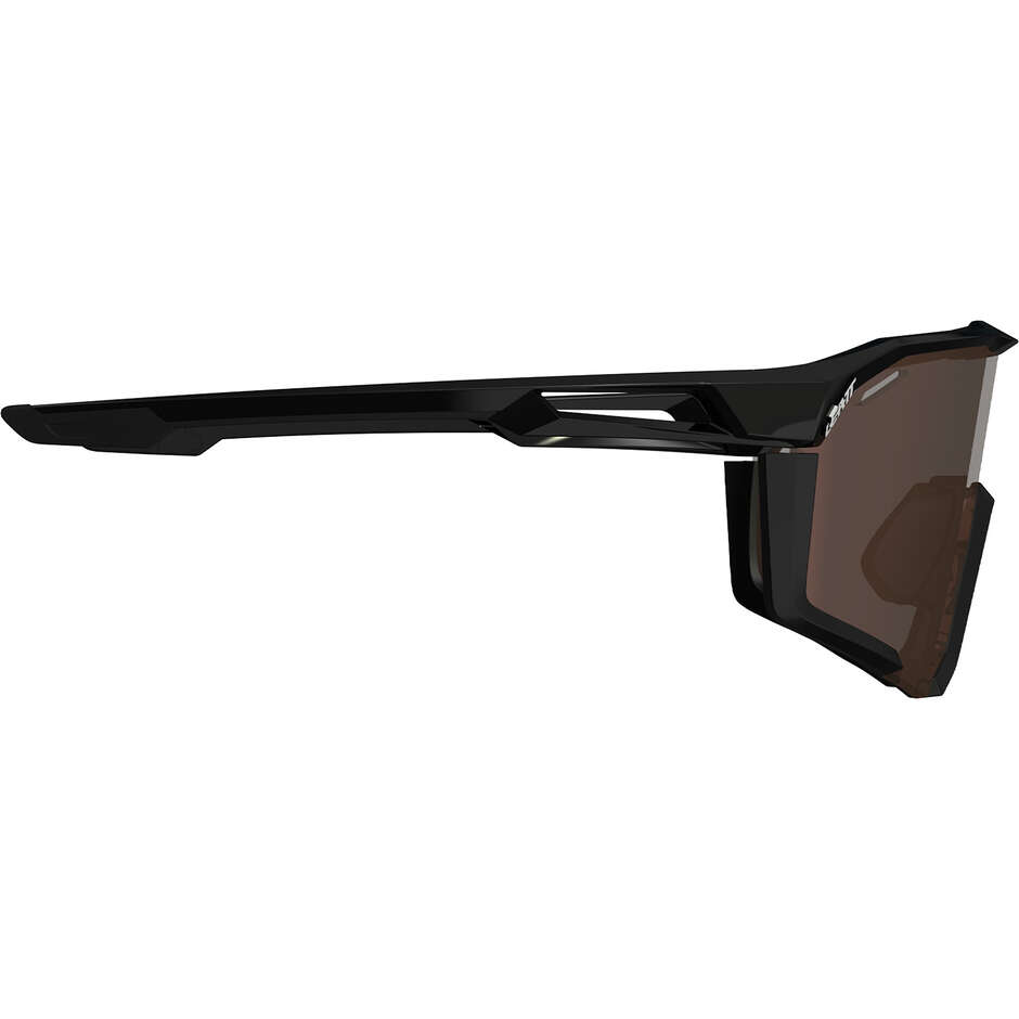 Occhiali Leatt SpeedViz Pro Iriz Medium-Large Nero Satinato (Argento 30%)