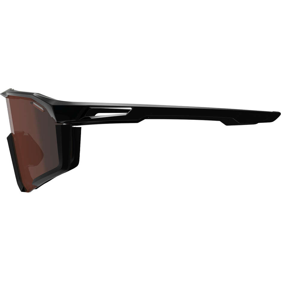 Occhiali Leatt SpeedViz Pro Iriz Medium-Large Nero Satinato (Argento 30%)