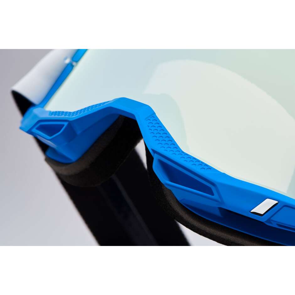 Occhiali Moto Cross Enduro 100% ACCURI 2 STAMINO Lente Specchio