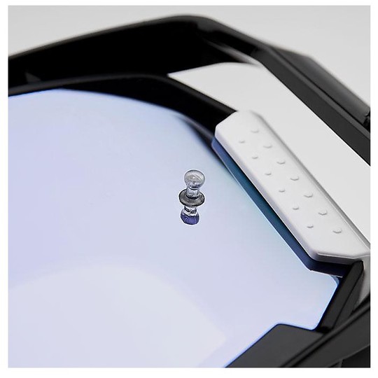 Occhiali Moto Cross Enduro 100% ARMEGA Falcon5 Hiper Lente a Specchio Rossa