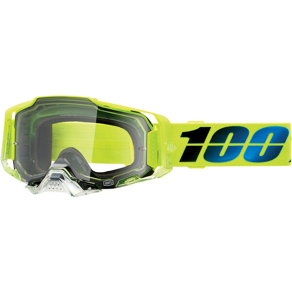 Occhiali Da Cross TWO-X Atom Outbreak - Lente Trasparente Antigraffio, Antiappannamento, UV Protection, Per Motocross, Enduro E Downhill