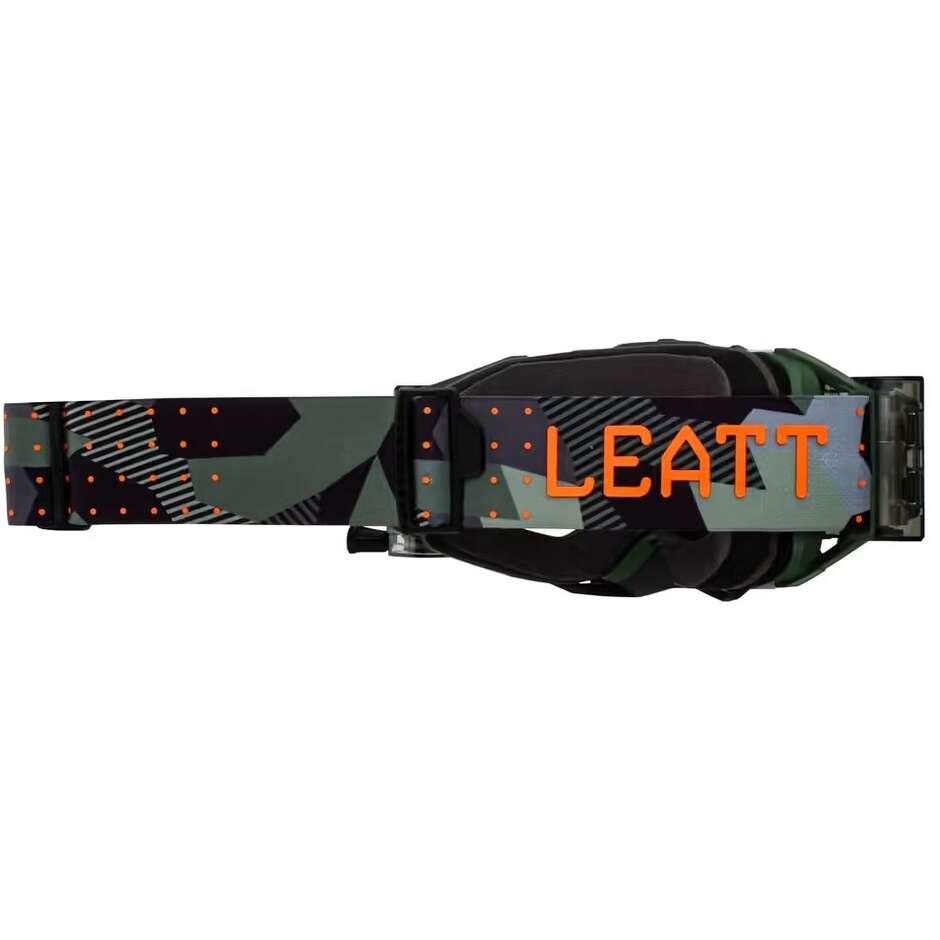 Occhiali Moto Cross Enduro Leatt VELOCITY 6.5 CACTUS Roll-Off Trasparente	