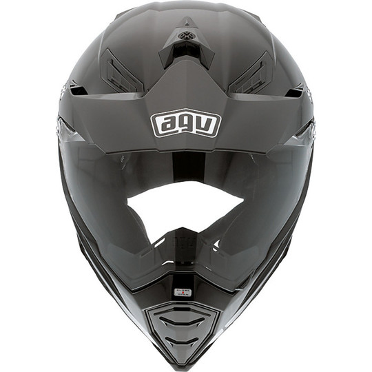 Off-road Motorcycle Helmet AGV AX-8 Dual Mono Ages Gloss Black
