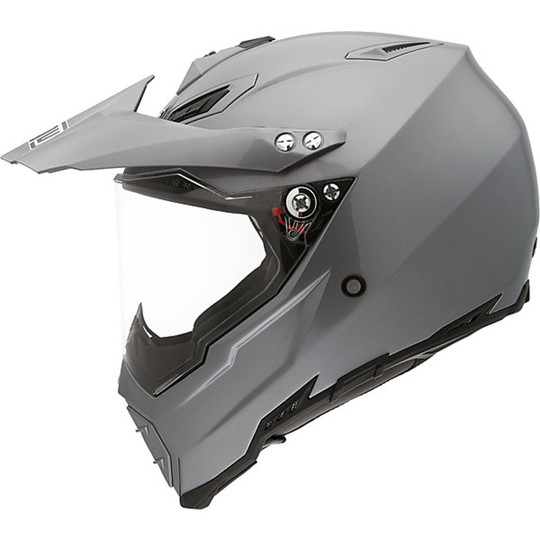 Off-road Motorcycle Helmet AGV AX-8 Dual Mono Evo Titanium