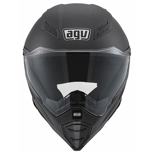 Off-road Motorcycle Helmet AGV AX-8 Evo Naked Black Matte