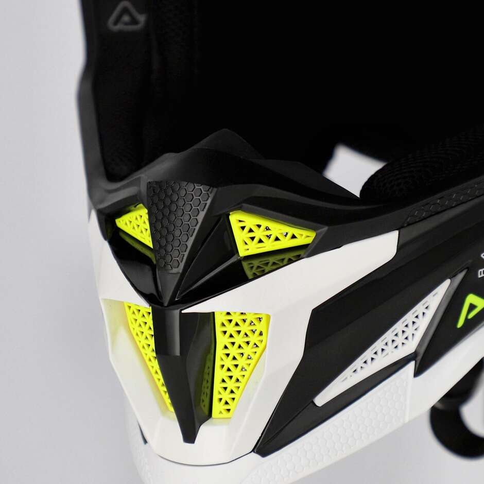 OFFROAD T711 Black White Cross Motorcycle Helmet