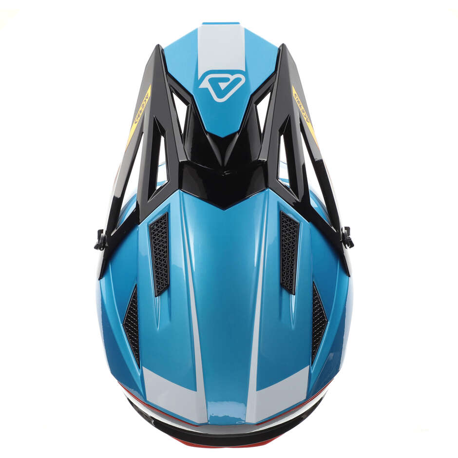 OFFROAD T711 Cross Moto Helmet Blue White