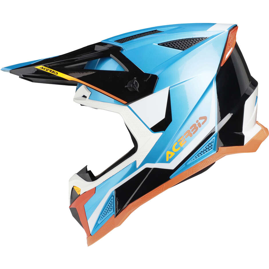 OFFROAD T711 Cross Moto Helmet Blue White