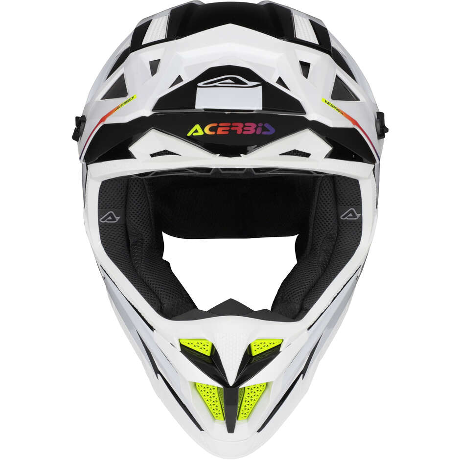 OFFROAD T711 White Black Cross Motorcycle Helmet