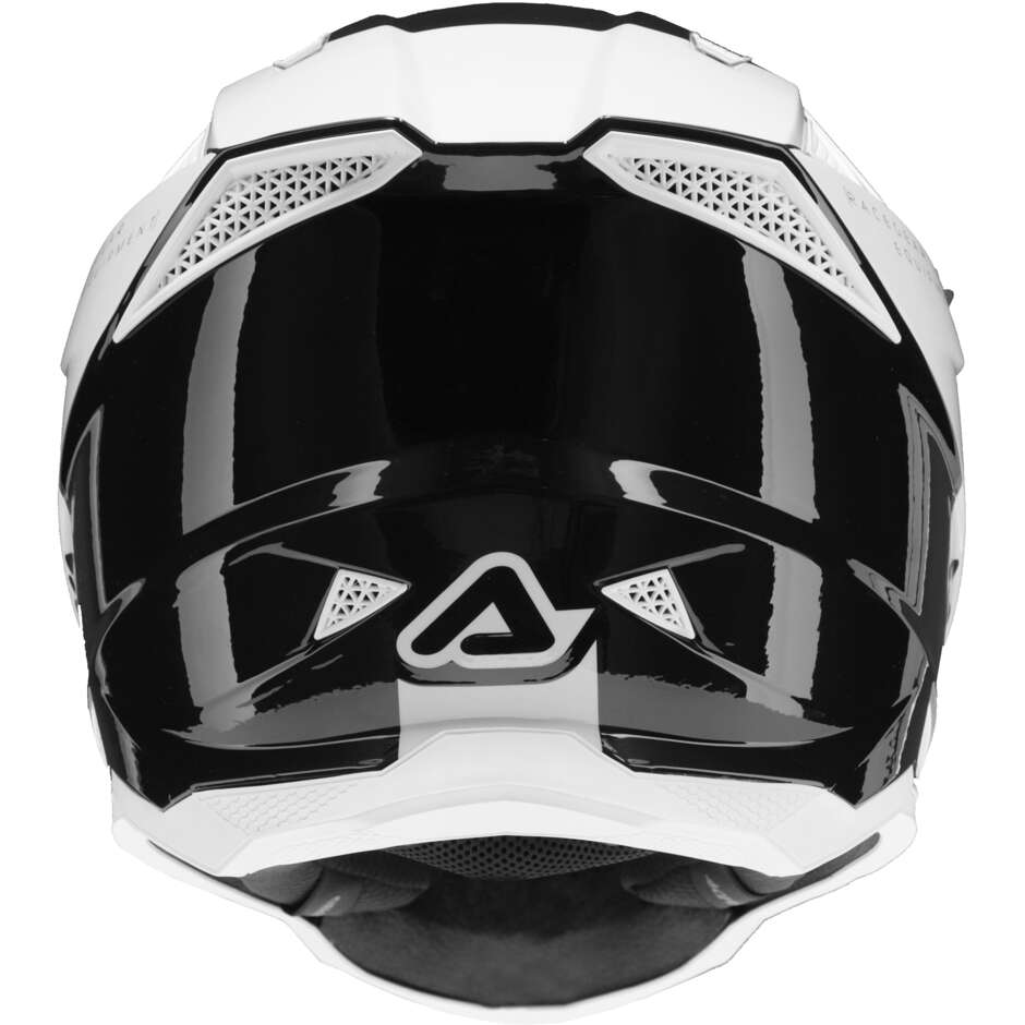 OFFROAD T711 White Black Cross Motorcycle Helmet