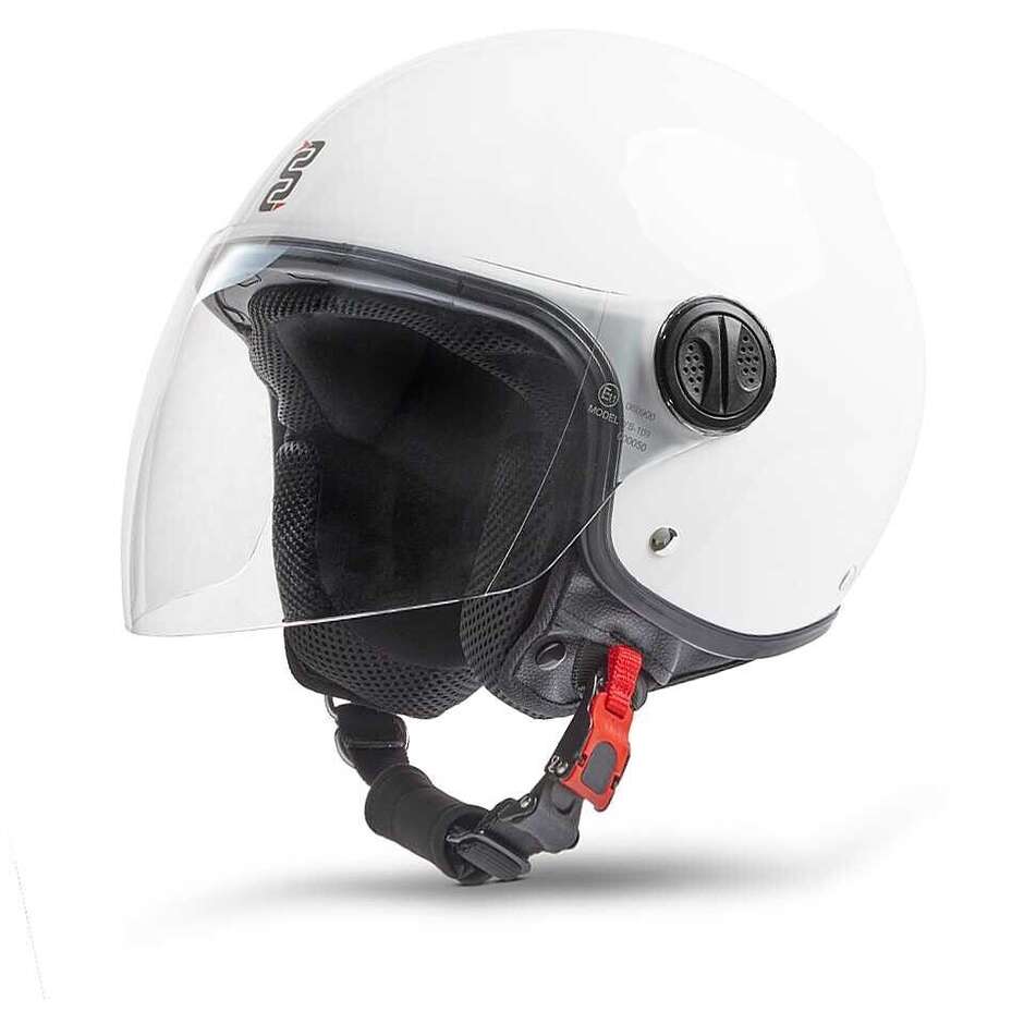 OJ ARIA Demi Jet Helmet White R22.06