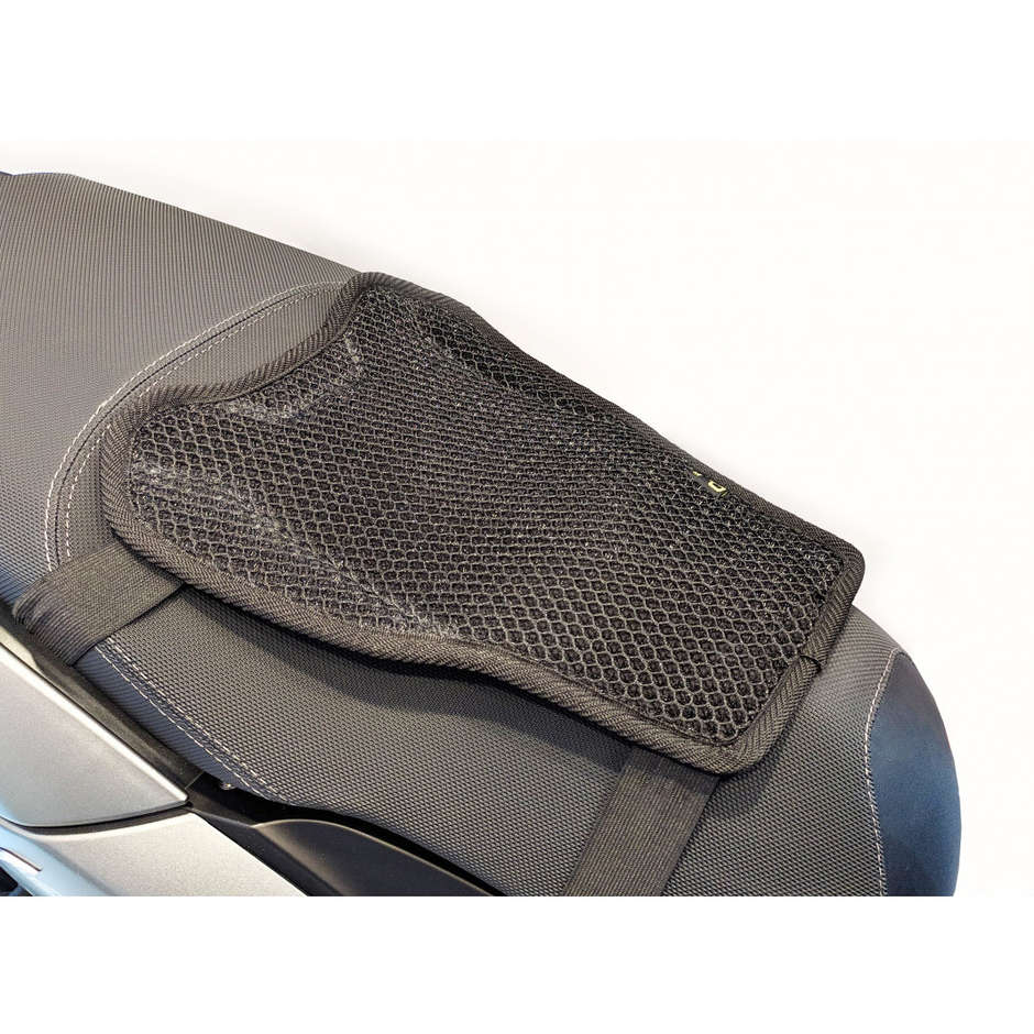 Oj Atmosphere Motorcycle Seat Net Cushion OJ LAYER Black