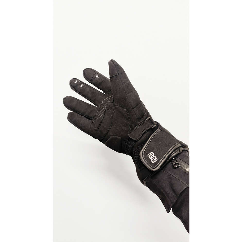 Oj Atmospheres SHADE Waterproof Motorcycle Gloves Black
