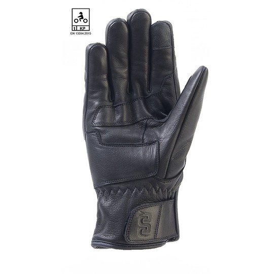 OJ DARK Waterproof Leather Motorcycle Gloves
