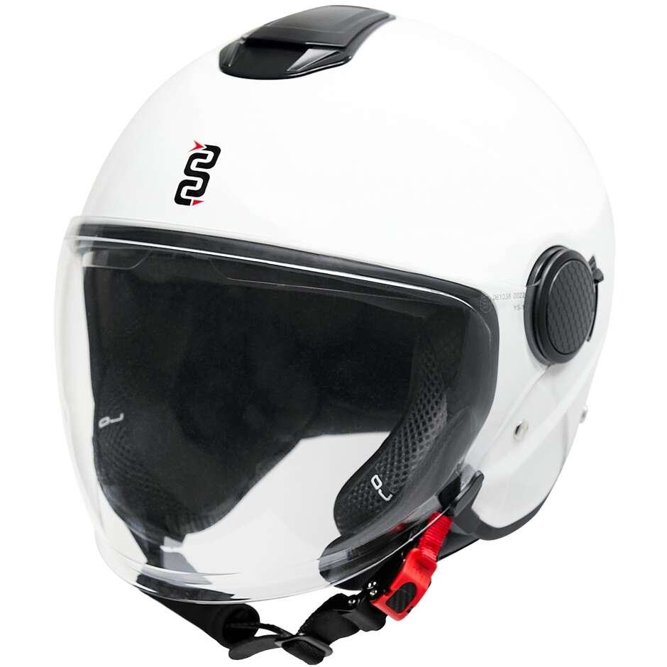 OJ DREAM White Jet Motorcycle Helmet