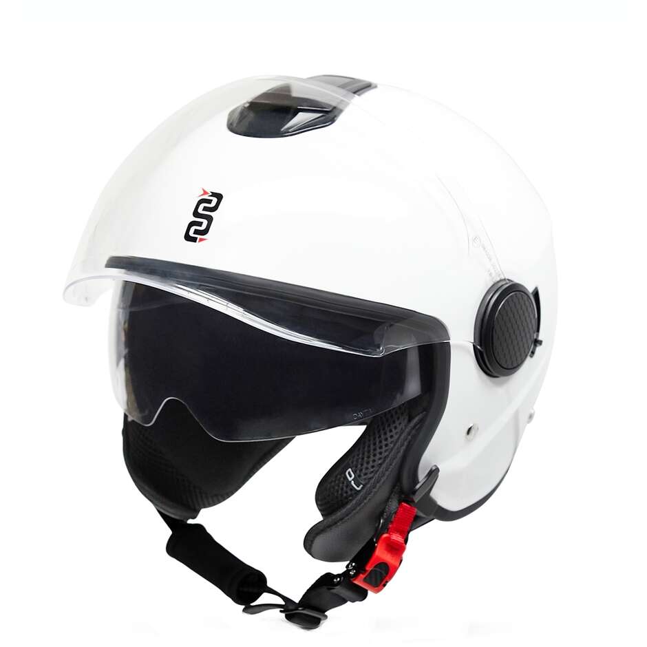OJ DREAM White Jet Motorradhelm