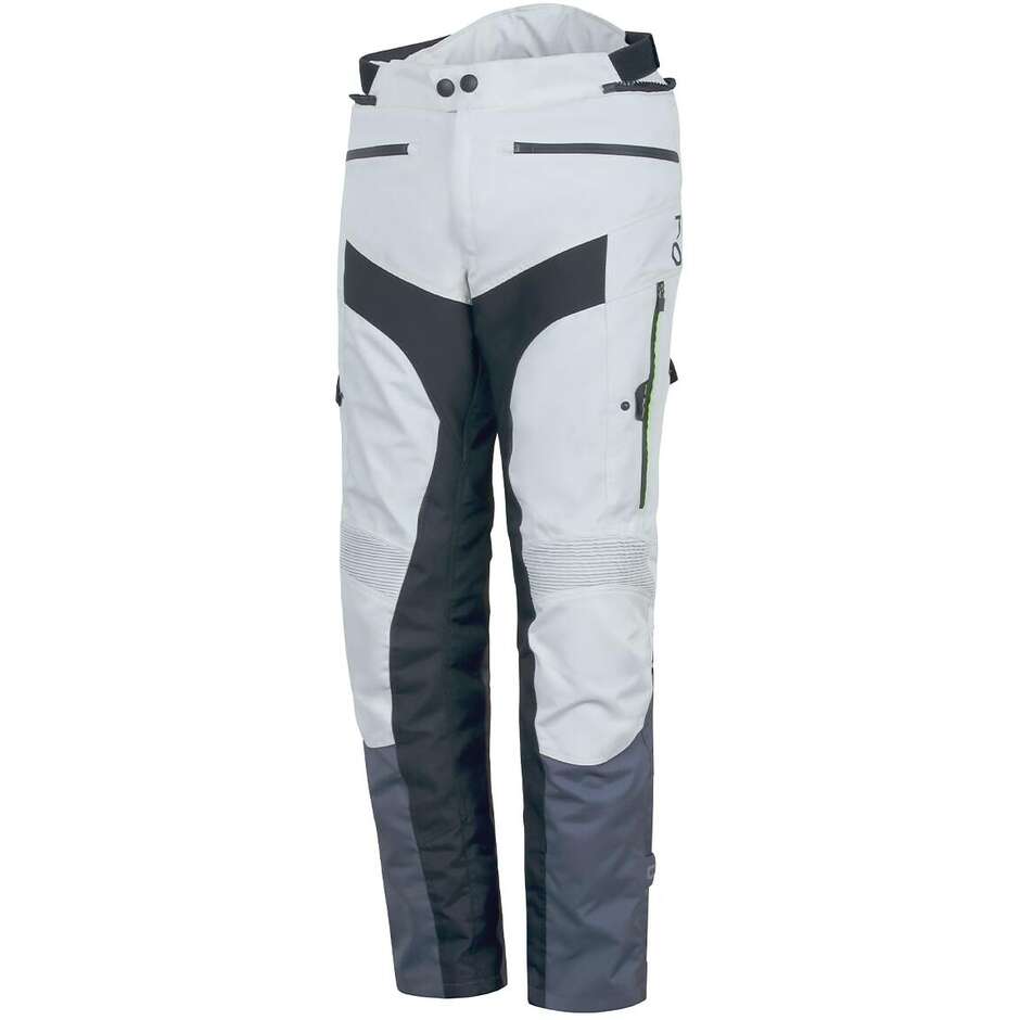 OJ ESCAPER Ice Grey Fluo Yellow Motorcycle Pants