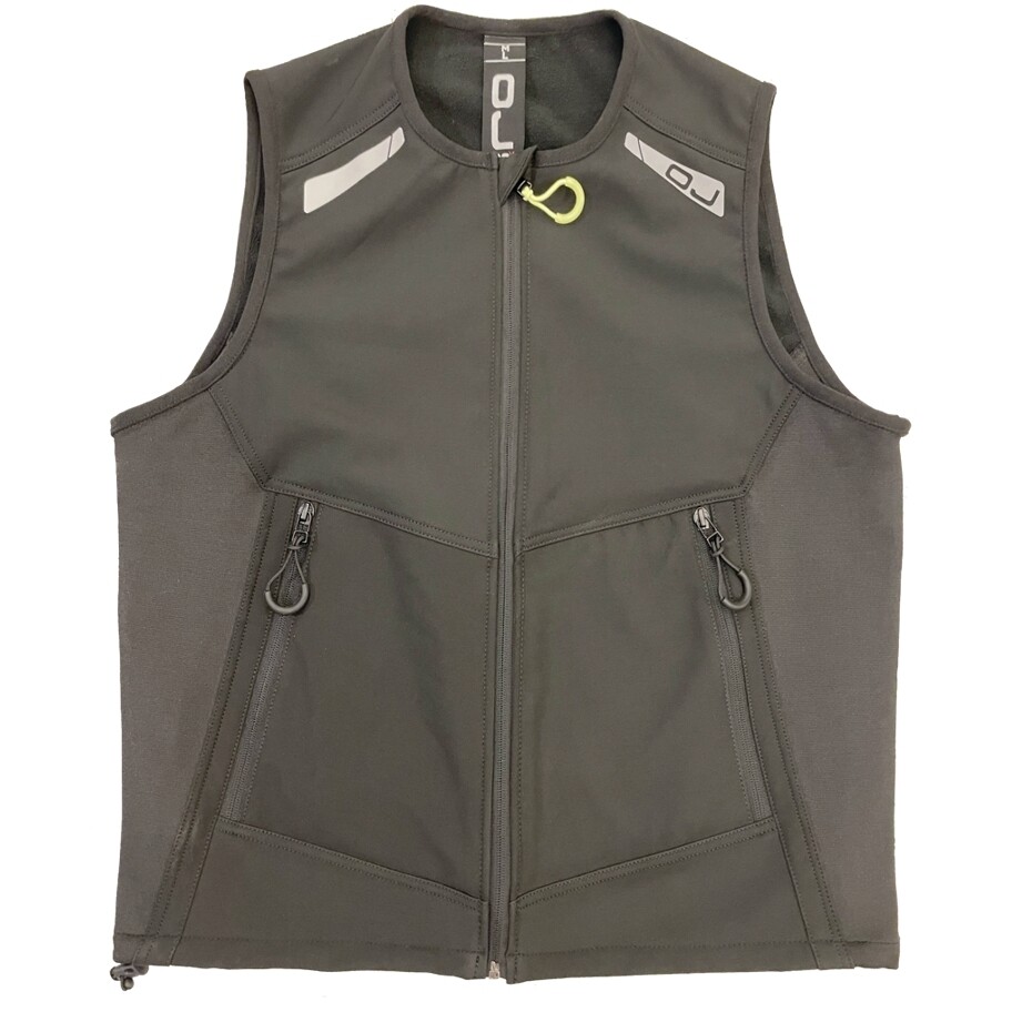 OJ MID 3 Black Motorcycle Vest