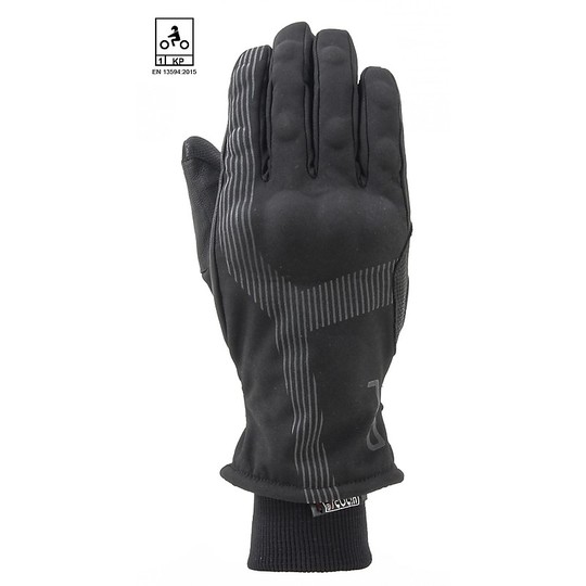 OJ NOIR Waterproof Motorcycle Gloves Black