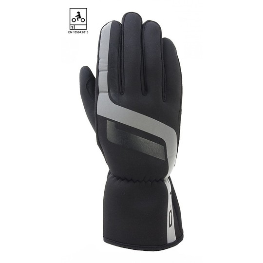 OJ PLACE Waterproof Motorcycle Gloves Black