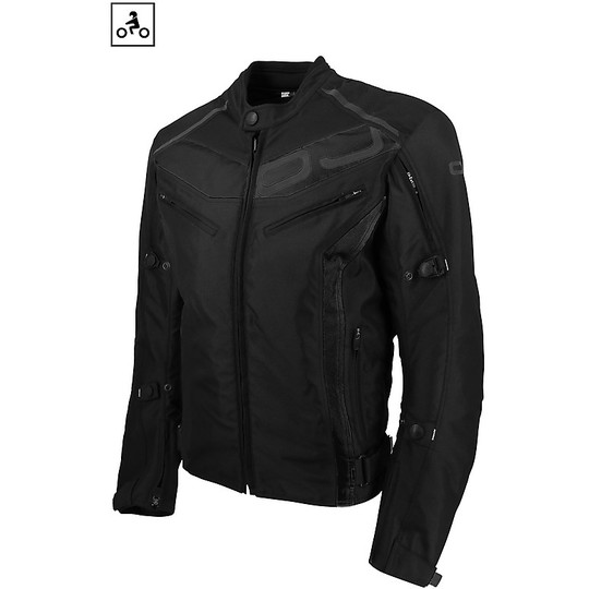 OJ RIDE Black Waterproof Motorcycle Jacket
