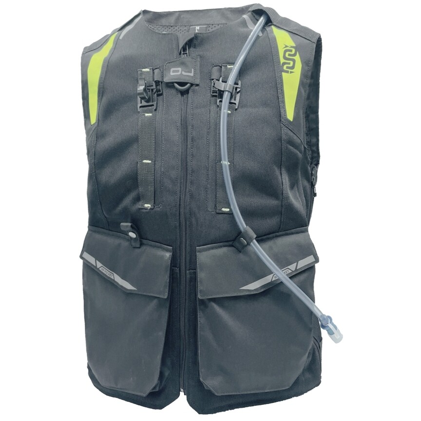 OJ SLED Black Motorcycle Vest