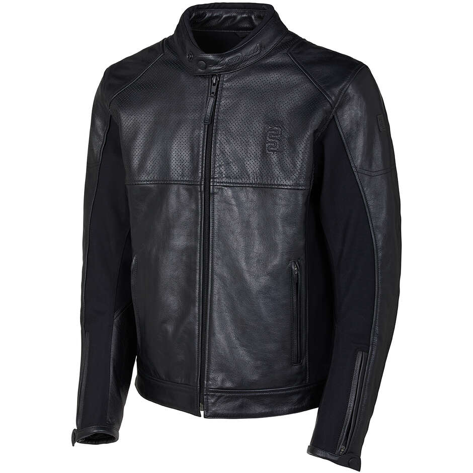 OJ SLENDER Black Motorcycle Jacket