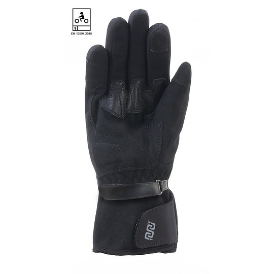 OJ TAG Waterproof Motorcycle Gloves Black