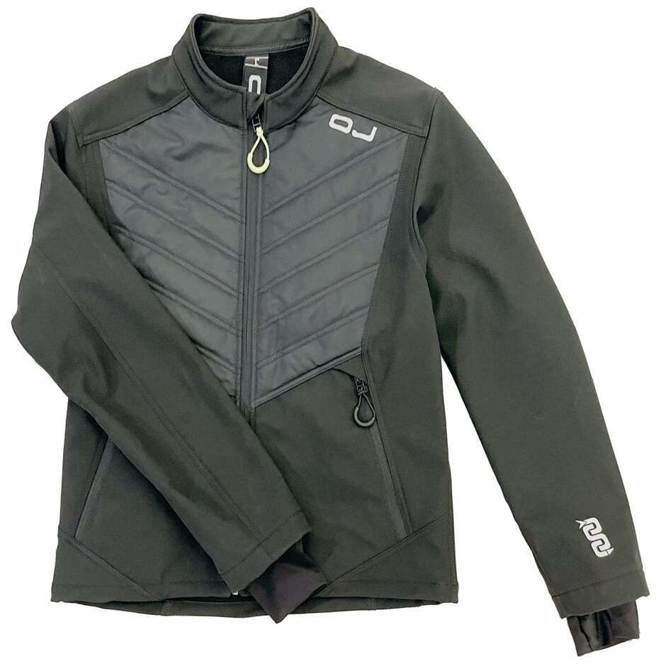 Oj TOWN 3 Schwarze Motorrad-Unterjacke