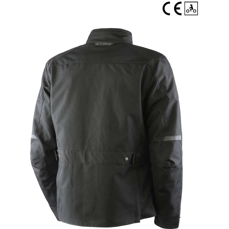 Oj Waterproof Motorcycle Jacket Atmosfere J225 MUST Black