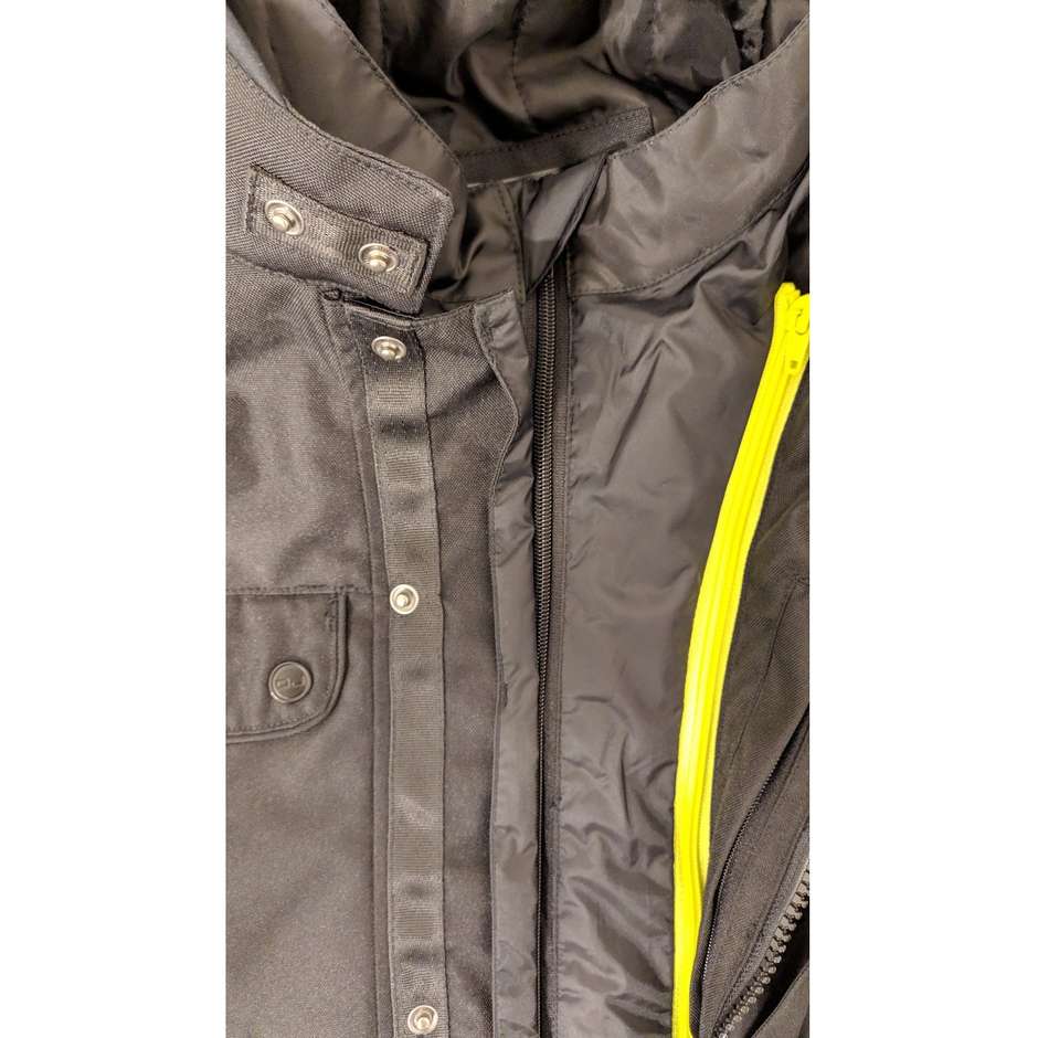 Oj Waterproof Motorcycle Jacket Atmosfere J225 MUST Black