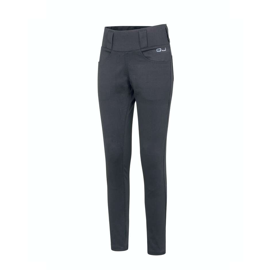 Oj Women's Motorcycle Leggings LEGGINGS LADY Black