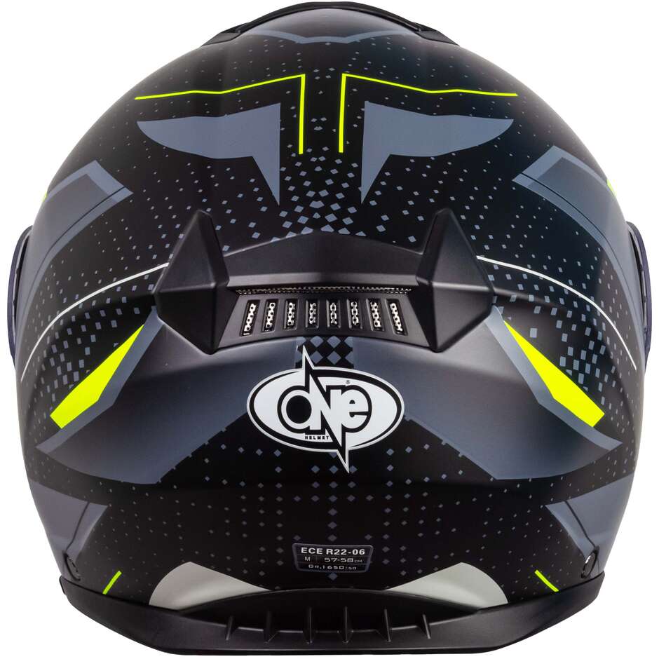 One Urban Modular Motorcycle Helmet P/J 22.06 Fusion Yellow