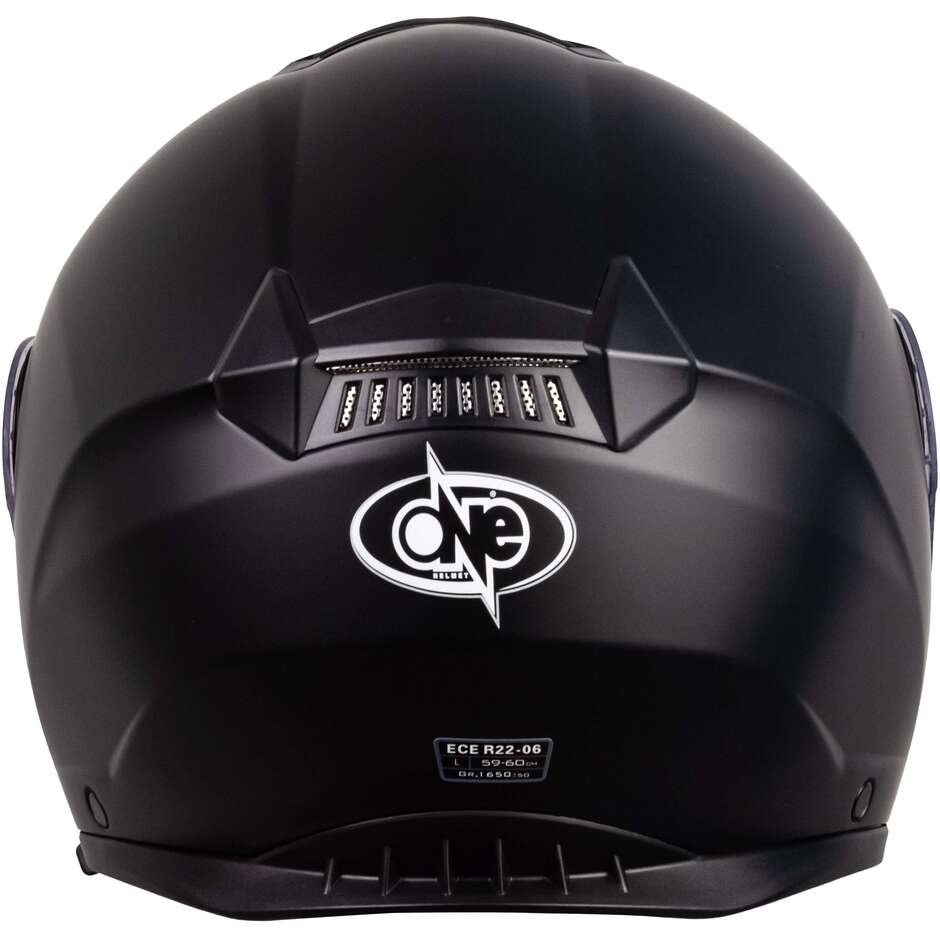 One Urban Modularer Motorradhelm P/J 22.06 Mattschwarz